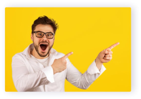 shocked man